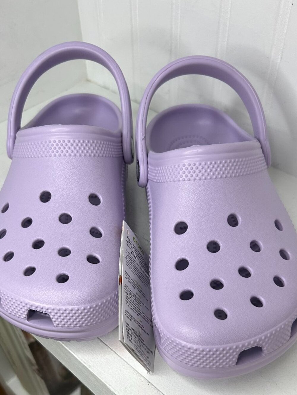 Crocs Classic Lavender Clog Size Girls J5